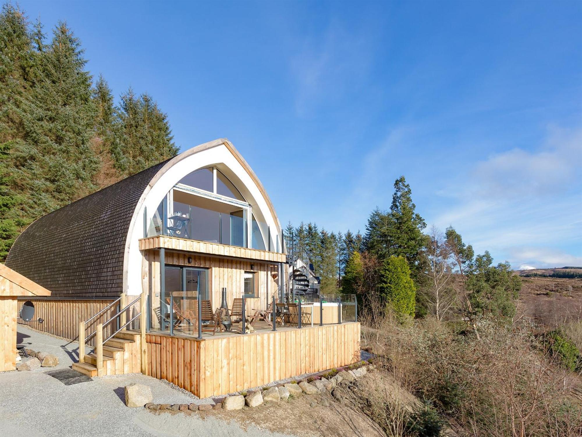 Jill Strawbale House- Ukc2935 Villa Strontian Bagian luar foto